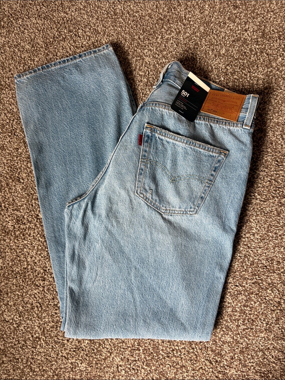 NWT levi's 501 90s lightweight jeans